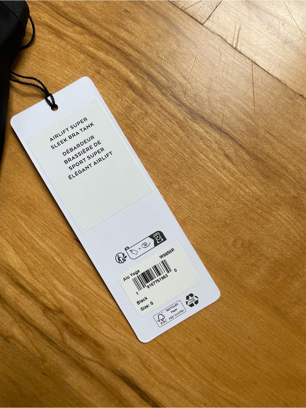 ALO Yoga Black Legging Tag - Airlift High Waist - Picture 6 of 6